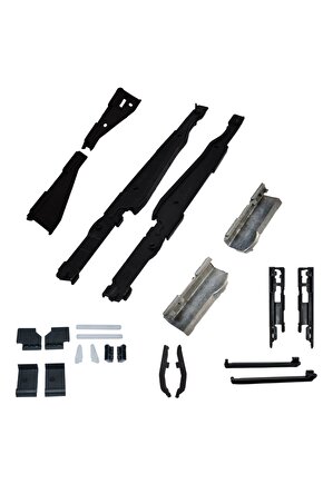 BMW X5 Serisi E53  X3 Serisi E83 için Sunroof Perde Tamir Seti 22 Parça