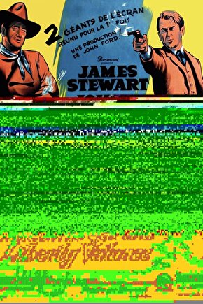 The Man Who Shot Liberty Valance (1962) AFİŞ - POSTER ( FOLYO ) - AFİŞ - POSTER-7553