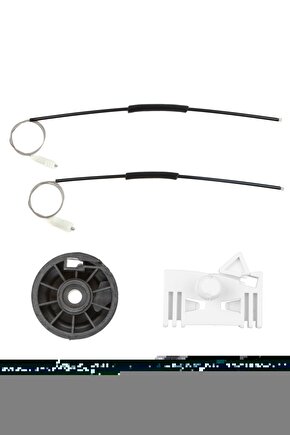 Renault Scenic 1 için Sağ Cam Tamir Seti