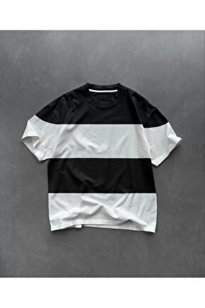 MDB Unisex Bisiklet Yaka Parçalı Thirt iyah