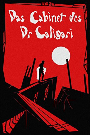 The Cabinet of Dr. Caligari (1920) AFİŞ - POSTER ( FOLYO ) - AFİŞ - POSTER-6680