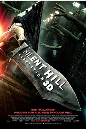 Silent Hill Revelation 3D (2012) 3 AFİŞ - POSTER ( FOLYO ) - AFİŞ - POSTER-5744