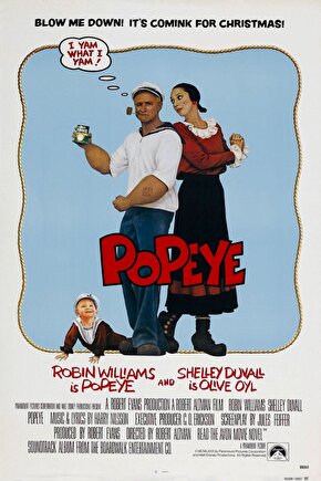Popeye (1980) AFİŞ - POSTER ( FOLYO ) - AFİŞ - POSTER-5168