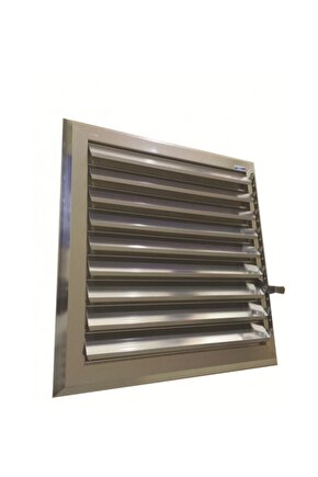 45*55 Parlak Alüminyum Menfez