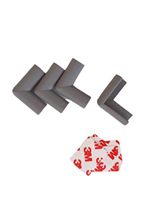 Slim 2 Mt. Kenar Koruyucu ve 4 Ad. Kose Koruyucu Gri