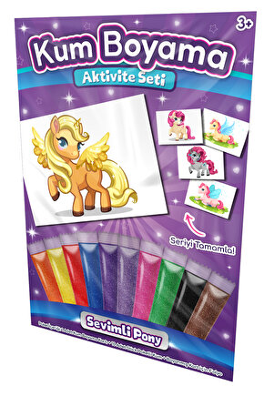 Pony Misty | Pony Kum Boyama Aktivite Seti Tekli Paket