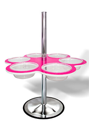 Kum Boyama Standı - Çocuklar Için Oyun Aktivite Kum Havuzu - Pembe