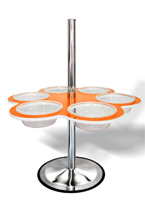 Kum Boyama Standı - Çocuklar Için Oyun Aktivite Kum Havuzu - Turuncu