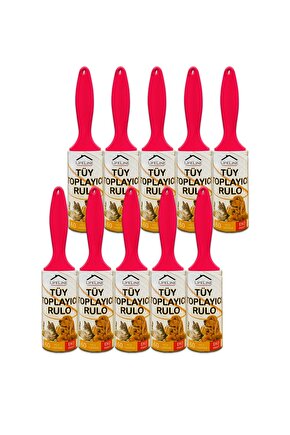 Eko Tüy Toplayıcı Rulo X 10 Adet Kedi Tüy Toplayıcı Köpek Tüy Toplayıcı