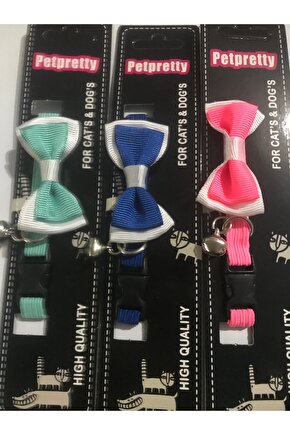 LASTİKLİ FİYONKLU KEDİ TASMASI