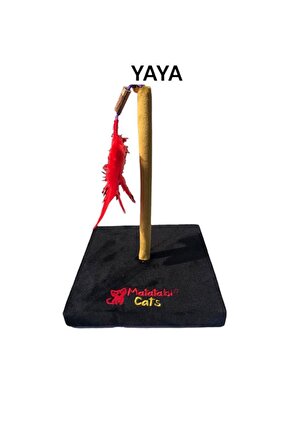 Yaya Yaylı Kedi Oyuncağı 28 Cm