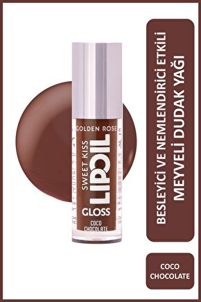 Sweet Kiss Lip Oil Gloss No:06 Dudak Parlatıcı Yağ Hindistan Cevizi & Jojoba Yağlı 4,7 ml