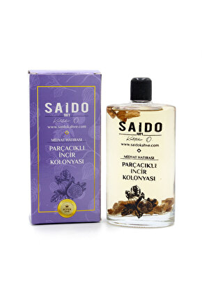 Saido Parçacıklı Incir Kolonyası-doğal[vazelin Içeriği Ile Cildinizi Yumuşatır] (200 ML)