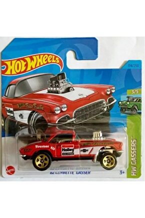 62 Corvette Gasser Hw Gassers Koleksiyon -nadir- Metal Oyuncak Araba