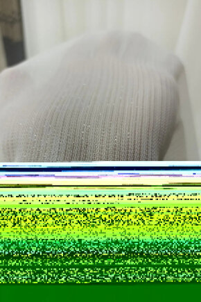 Brillant Gumus Simli Bambu Tul Perde 13 Sık Pileli Vıdeolu Gulsemperdeonlıne