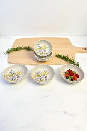 Bahar 13cm Kahvaltılık  Çerezlik 6 Adet