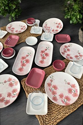 Fiore 29 Parça 6 Kişilik Kahvaltı Takımı
