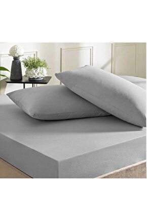 %100 COTTON (PAMUK) 160x200+30 cm FİTTED (LASTİKLİ) ÇİFT KİŞİLİK ÇARŞAF BED SHEET