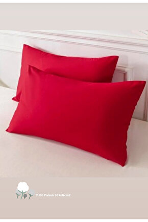 %100 COTTON (PAMUK)2 ADET 50x70 cm YASTIK KILIFI PİLLOW CASE EV TEKSTİLİ YASTIK YÜZÜ