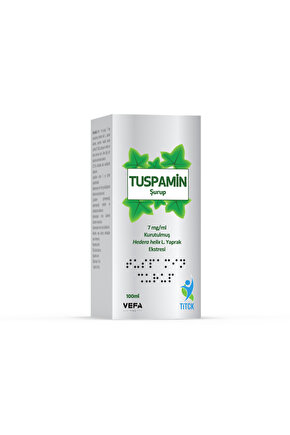 TUSPAMİN 100 ŞURUP