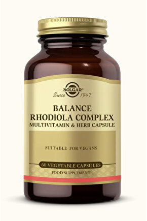Balance Rhodiola Complex 60 Kapsül