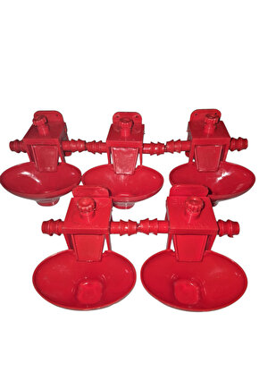 OTOMATİK TAVUK SULUK 5 ADET ÇANAK SULUK KUŞ BILDIRCIN KEKLİK SULUK