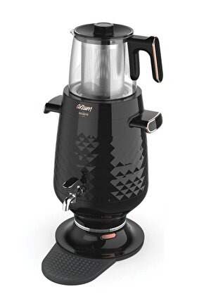 Ehlikeyf Semaver Çaycı 3.5L Elektrikli Siyah - AR3083