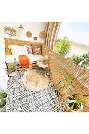 1,50 Metre X 5 Metre Bambu Kamış Hasır Bahçe Çiti