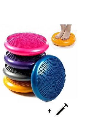 Denge Diski Denge Pedi Dikenli Duyu Minderi(Pompa Dahil)