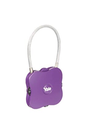 Moka Aksesuar - Yuvarlak Köşeli Asma Kilit Mor -yp4413501p