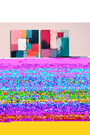 Matisse - Sanat - Soyut - Doğa - Ev - Yaşam ( 2 Li Çerçevesiz ) Poster - Afiş - Tablo NNHT712