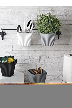 2 Adet Asılabilir Düzenleyici Organizer - Saksılık