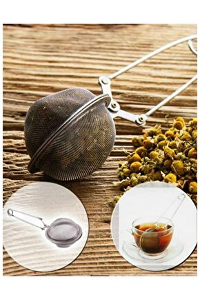 Bitki Çayı Demleme Süzgeçi Ve Çay Süzgeçi