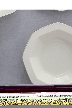 Lioni Porselen Yemek Tabağı