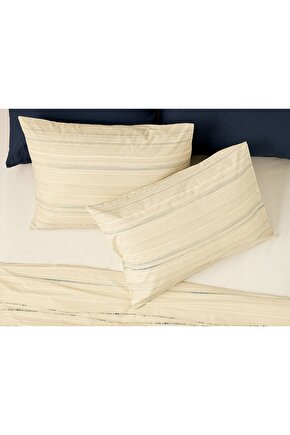 Blurry Wave Pamuklu 2li Yastık Kılıfı 50x70 Cm Mavi