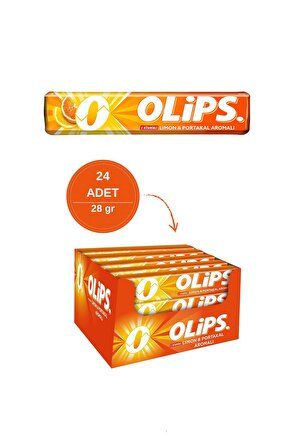 Limon Portakal 28gr 24lü Paket