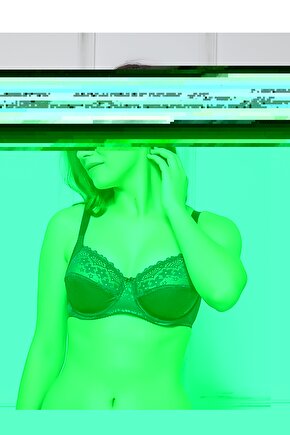 Kadın Lacivert Minimizer Toparlayıcı Sütyen 2114