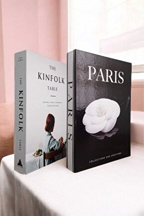 Dekoratif Kitap Görünümlü Kutu 2li Set Decorative Book Looking Box