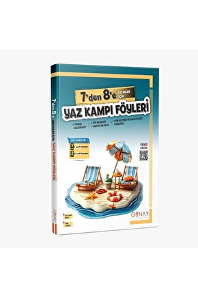 7den 8e Bumerang Yaz Kampı Föyleri Günay Lgs