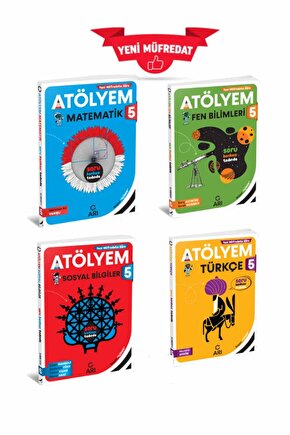- 5.sınıf Fen - Matematik - Türkçe - Sosyal Bilgiler Atölyem