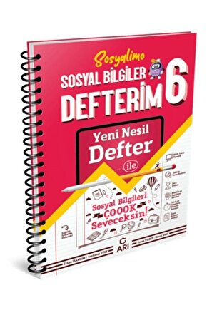 6. Sınıf Sosyalimo Sosyal Bilgiler Akıllı Defter