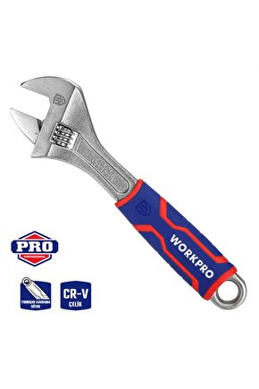 WP272012 250mm Cr-V Profesyonel Kurbağacık Anahtar