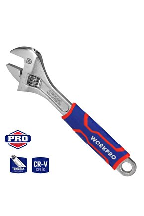 WP272013 300mm Cr-V Profesyonel Kurbağacık Anahtar