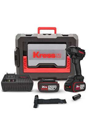 KH275 20Volt4.0Ah Li-ion Çift Akülü 500Nm Kömürsüz Profesyonel Şarjlı Somun Sıkma