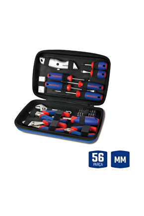 WP209008 56 Parça Profesyonel TamirBakım Alet Seti