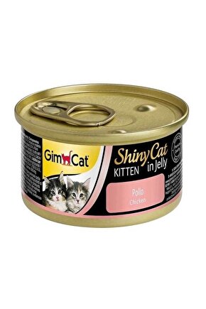Shinycat Yavru Tavuklu Konserve Kedi Maması 1 Adet 70 Gr