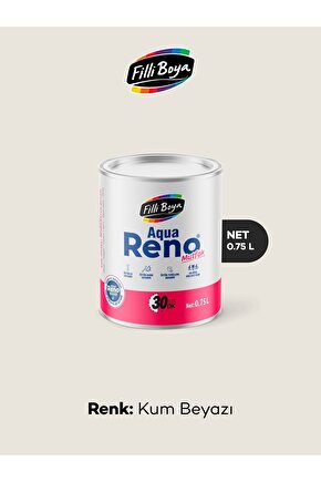 Filli Aqua Reno Mutfak Kum Beyazı (0,75L - 2,5L) Kum Beyazı