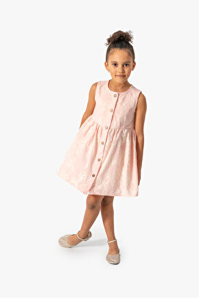 Kız Bebek Kız Çocuk Doğum Günü Parti Düğün Elbise Kısa Kol Kolsuz Astarlı