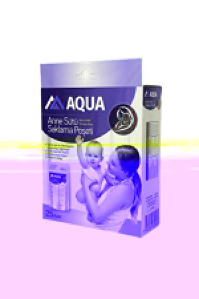 Aqua Anne Sütü Saklama Poşeti 25 Adet 1 Kutu