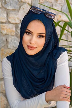 Lacivert Double Şal